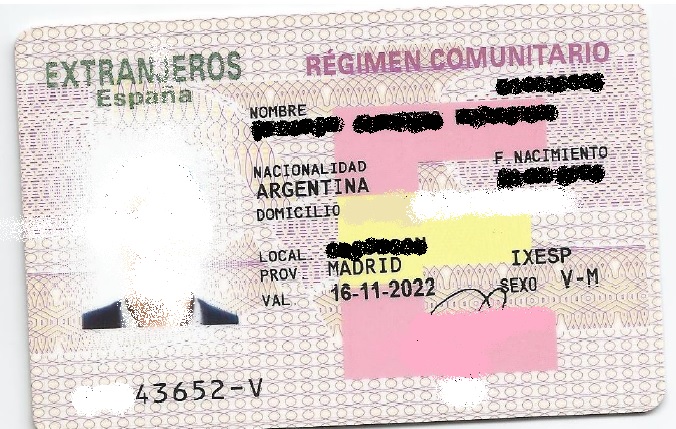 Tarjeta de residencia de familiar de ciudadano comunitario vs reagrupación familiar 