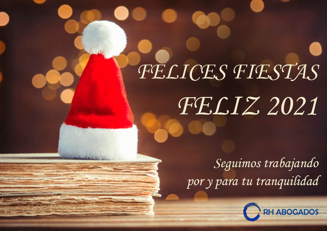 El equipo de RH Abogados les desea Felices Fiestas y Feliz 2021