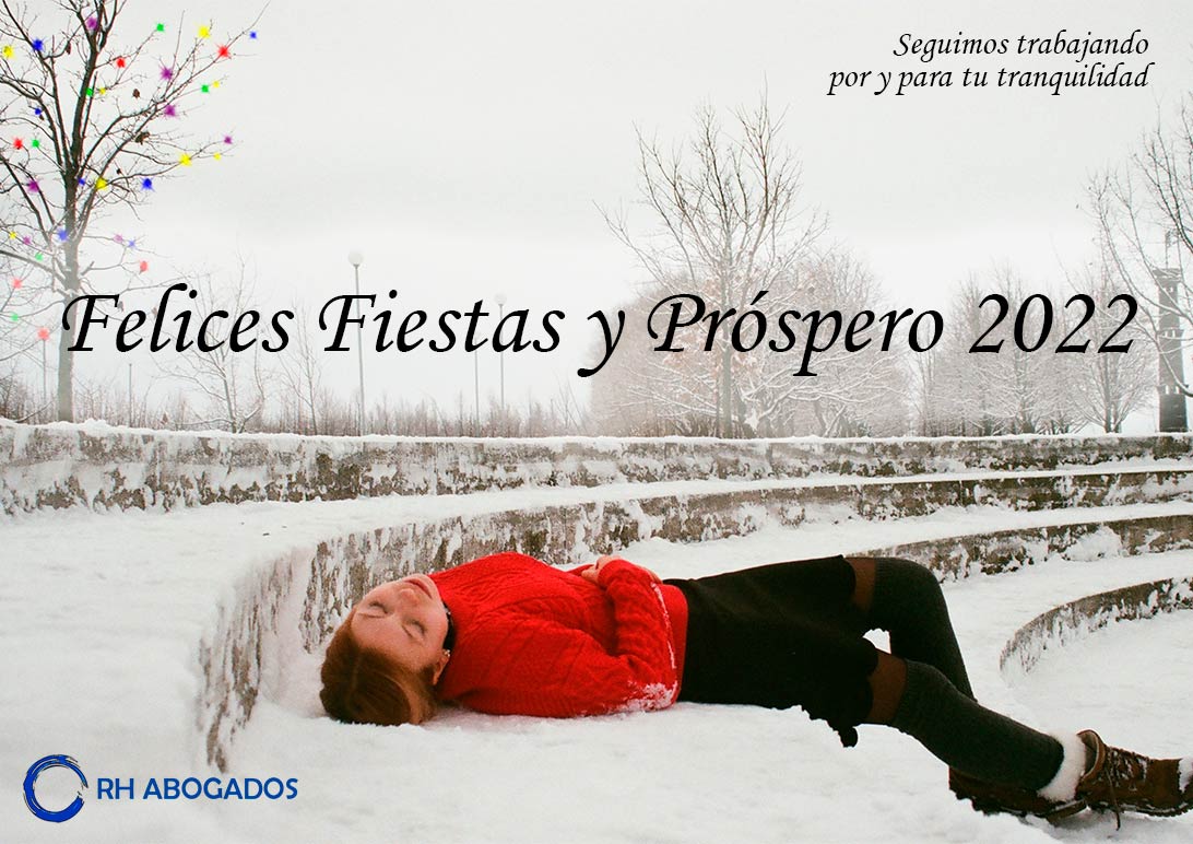 El equipo de RH Abogados les desea Felices Fiestas y Feliz 2022